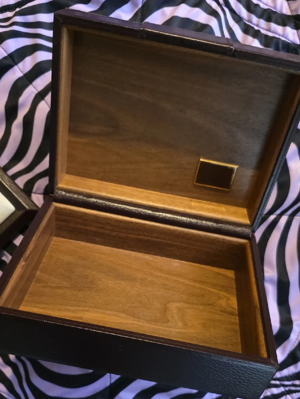 Rolex Brown Leather Case with Gold Lettering With Card Holder and Certificate - Picture 6 of 10